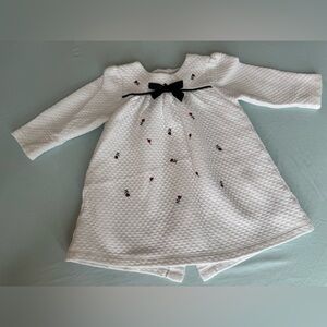 Little Me Beautiful Quilted Baby Girl Dress. Size- 24 months